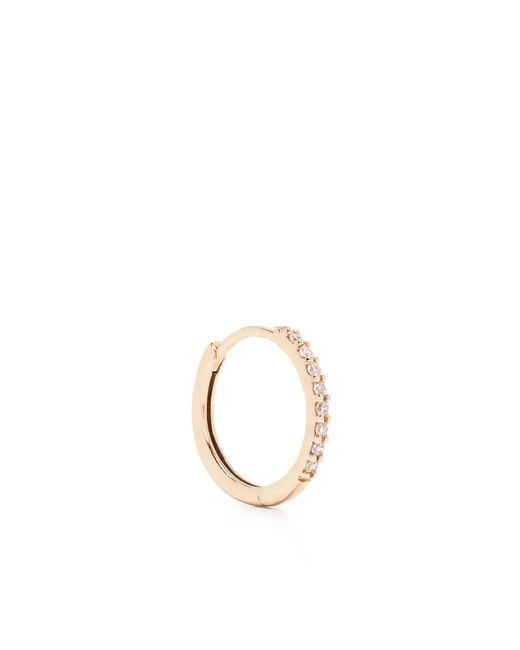 Maria Black Metallic 14Kt Lamarr 10 Huggie Earring