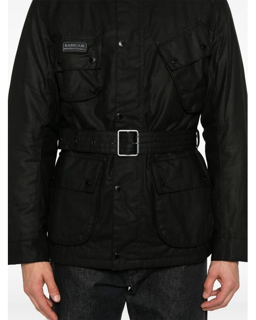 Barbour Black Winter Sl International Jacket for men