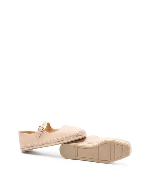 Castaner Natural Leather Espadrilles