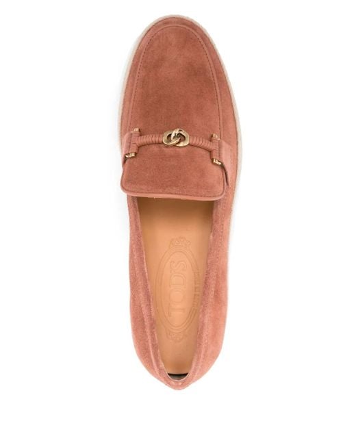 Mocassini Gomma di Tod's in Brown