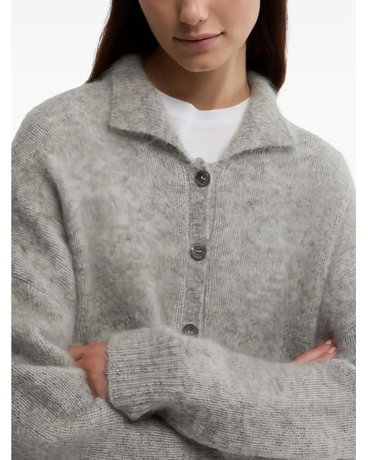 Aspesi Vest Met Polokraag in het Gray