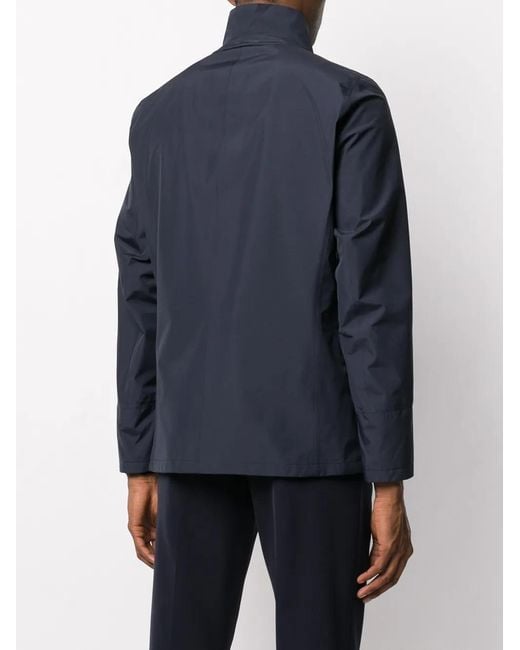 Herno Blue Laminar Field Jacket for men