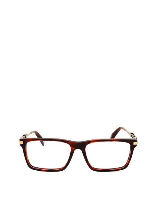 Gafas Con Montura Rectangular Chopard de hombre de color Brown