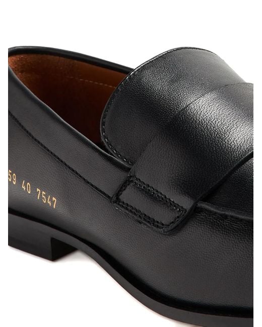 Common Projects レザーローファー Black