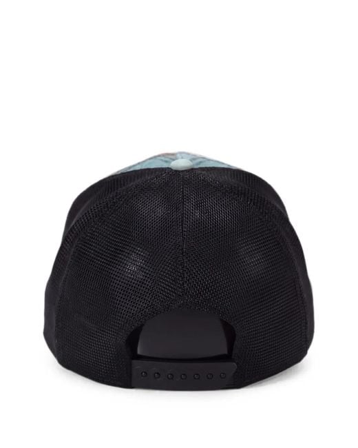 Goorin Bros Green Check-Pattern Logo-Patch Cap for men