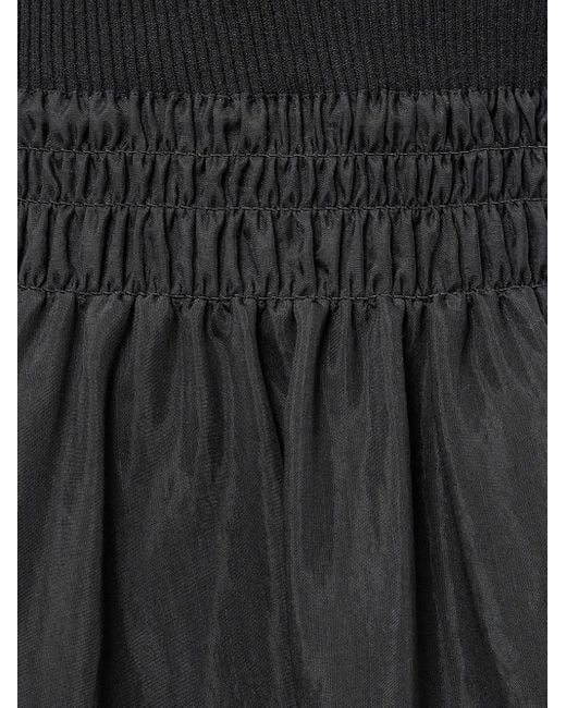 AllSaints Black Elasticated-Waist Maxi Dress