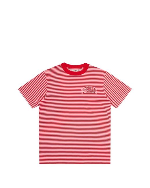 ICECREAM Pink Striped T-Shirt
