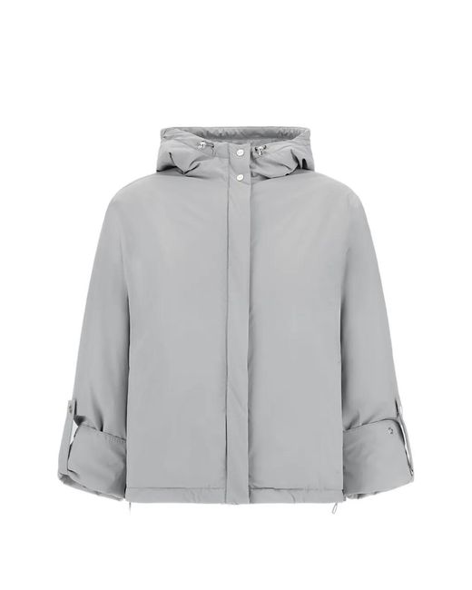 Herno Gray Resort Hooded Parka