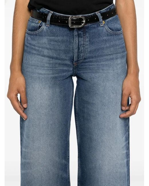 A.P.C. Straight Jeans in het Blue