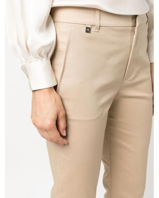 Ralph Lauren Natural Lakythia Slim-Fit Trousers