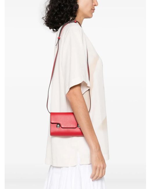 Marni Red Trunkaroo Satchel