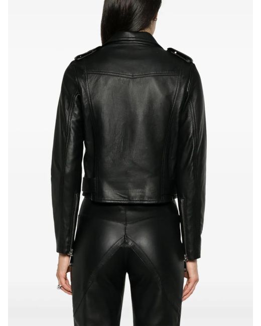 MITILIANE COUTURE Bikerjack in het Black