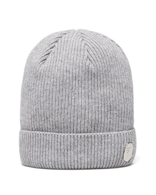 A Bathing Ape One Point ビーニー Gray