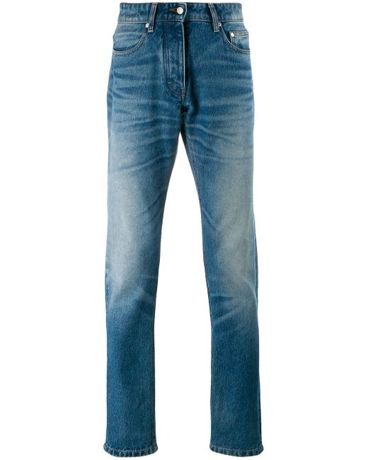 AMI Blue Five-pocket Jeans for men