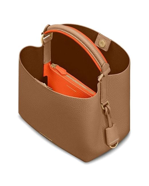 Maison De Sabre Brown The Mini Bucket Bag