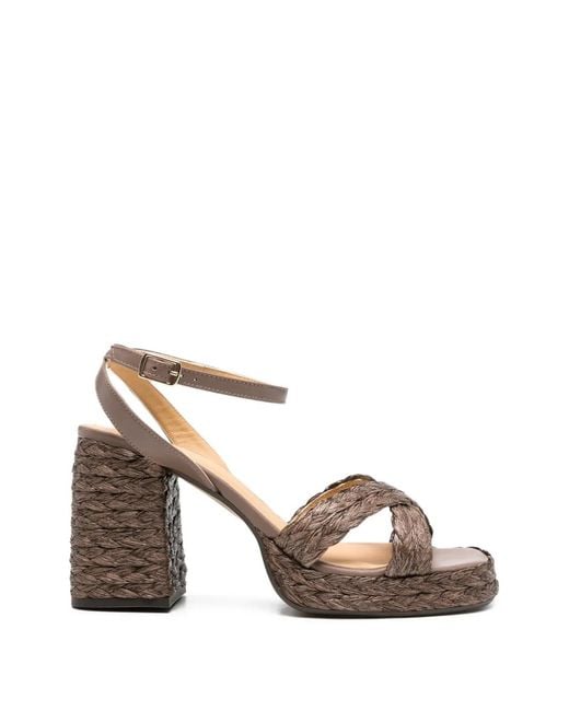 Castaner Brown Valeriette Sandals