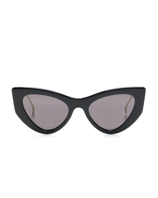 Gafas de sol con montura cat eye Gucci de color Gray