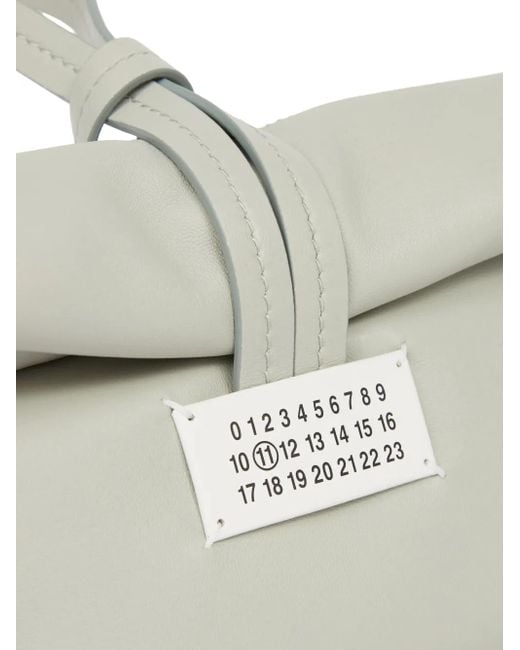 Maison Margiela White Paper Leather Clutch Bag