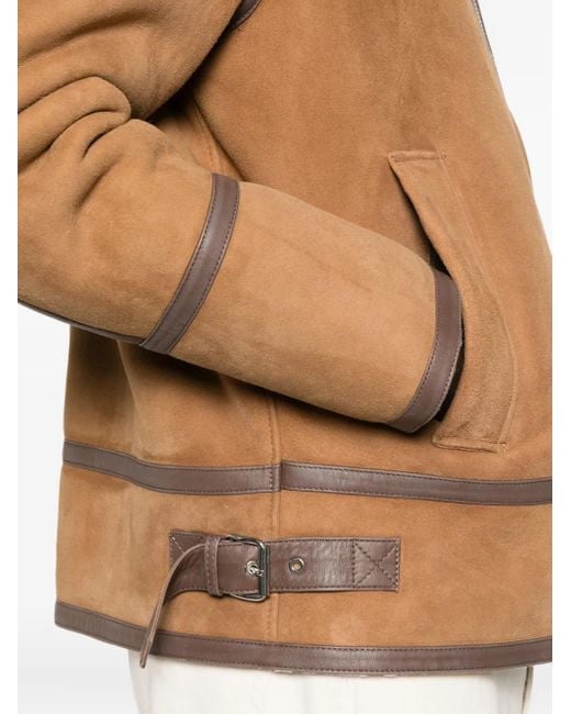 Chaqueta Con Cremallera Dondup de hombre de color Brown