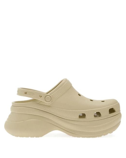 CROCSTM Natural Bae Platform Mules