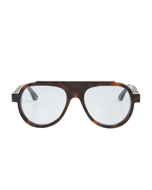 Thierry Lasry Brown Dynasty Round-Frame Sunglasses