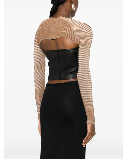 Isa Boulder White Pupa Ribbed Sleeves
