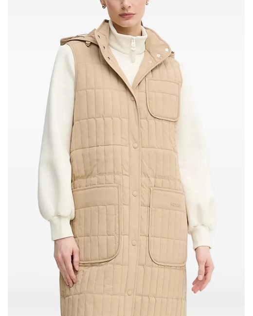 Mackage Natural Makana Quilted Hooded Gilet