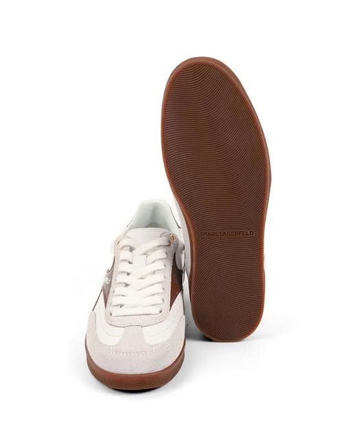 Karl Lagerfeld Pink Kandidate Sneakers