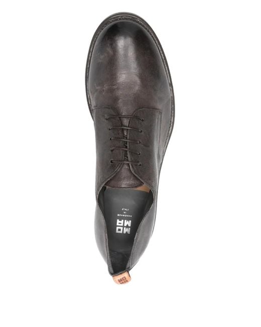 Leather Derby Shoes Moma pour homme en coloris Gray