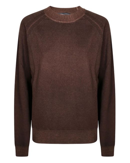 Daniele Fiesoli Trui Met Ronde Hals in het Brown voor heren