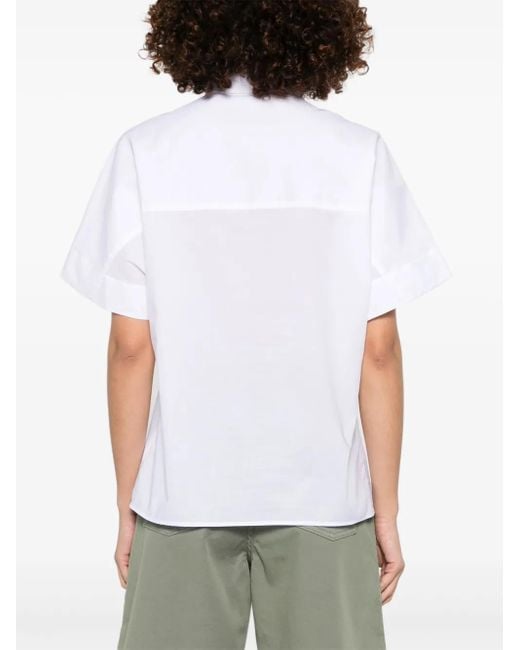 Fay White Cotton Shirt
