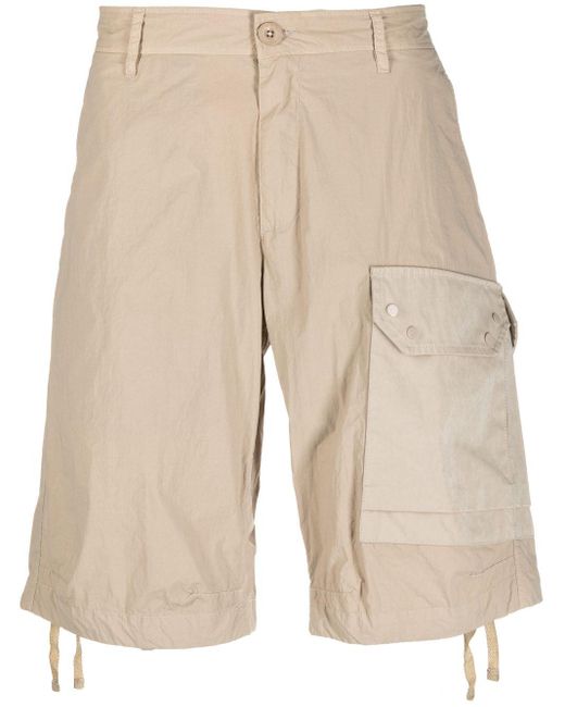 C P Company Katoenen Bermuda Shorts in het Natural voor heren