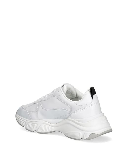 Love Moschino White Leather Sneakers