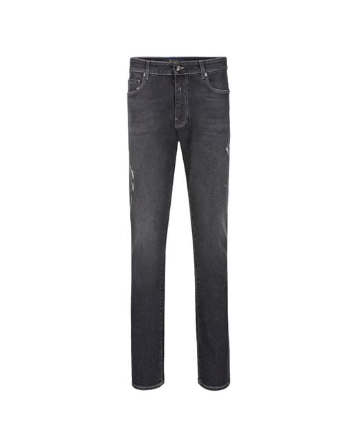 Billionaire Blue Jean À Motif De Lion for men