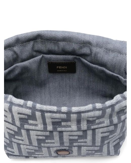 Fendi Gray Mamma Baguette Bag