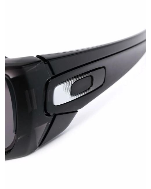 Oakley Gray Mask-Frame Sunglasses for men