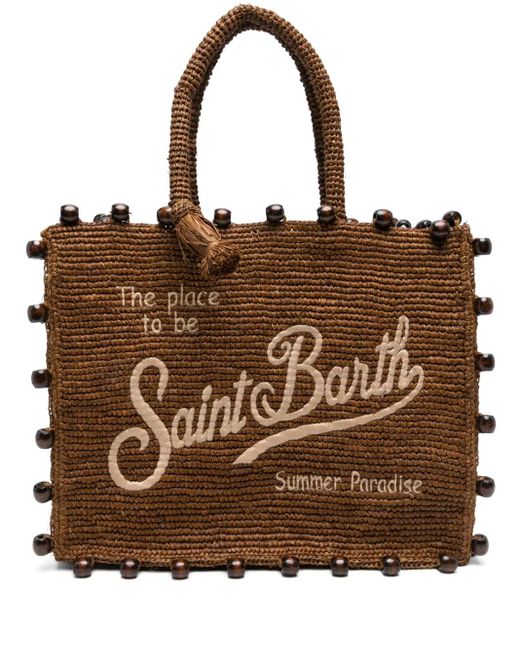 Mc2 Saint Barth Vanity ハンドバッグ Brown