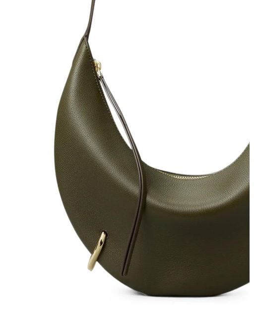 Tory Burch Green Pierced Shoulder Bag
