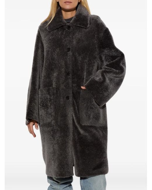 Arma Black Reversible Coat
