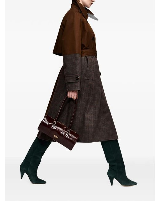 Essentiel Antwerp Black Pointed-Toe Slouched Knee-High Boots