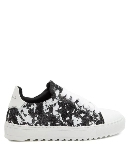 NUMERIS Black Atelier Canvas Sneakers for men