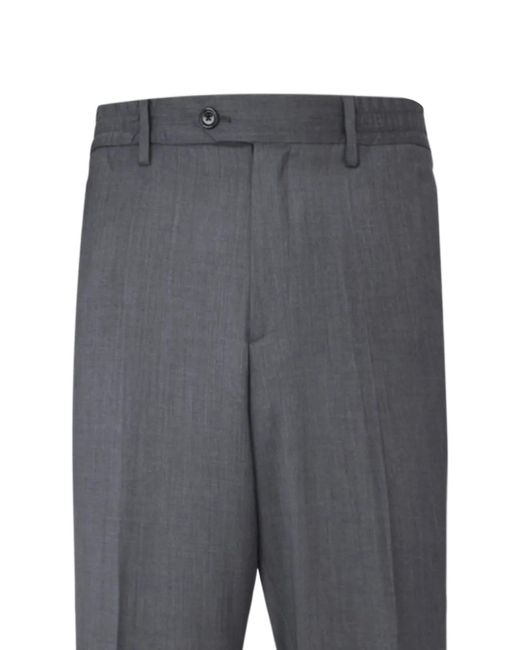 Lardini Plooibroek in het Gray voor heren