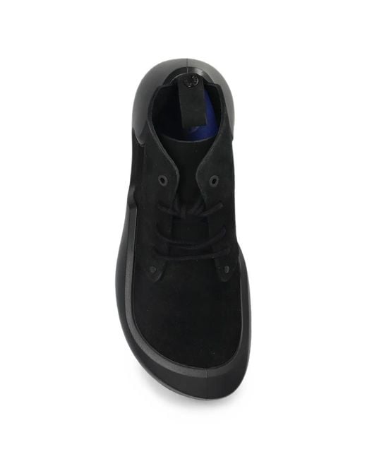 Birkenstock Black Reykjavik Mid Lace-Up Sneakers for men