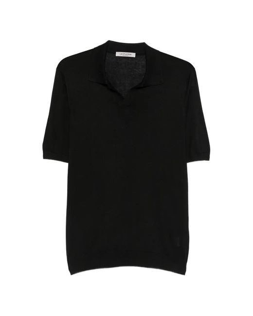 Fileria Black Short-Sleeve T-Shirt for men
