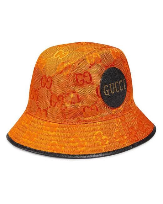 Gucci Off The Grid Vissershoed in het Orange voor heren