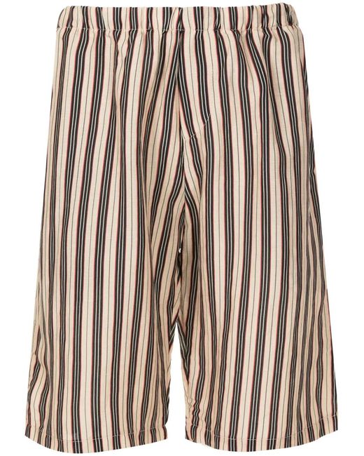 Amir Slama Multicolor Striped Elasticated-Waist Shorts for men