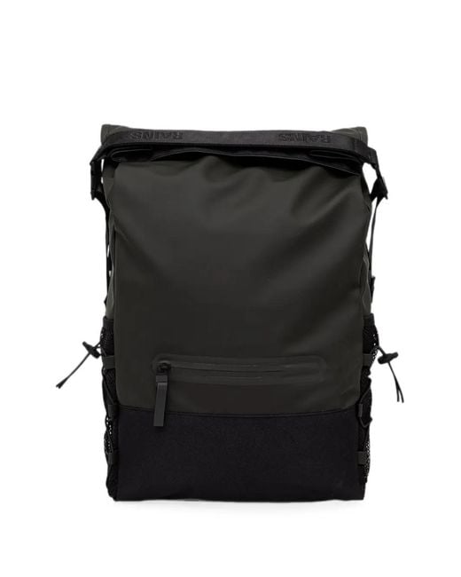 Rains Black Trail Mountaineer Backpack
