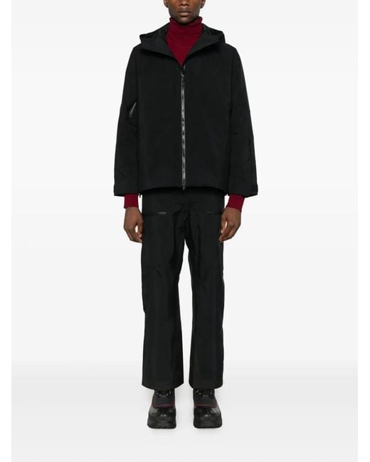 Goldwin Black Insulated Waterproof Ski Jacket for men