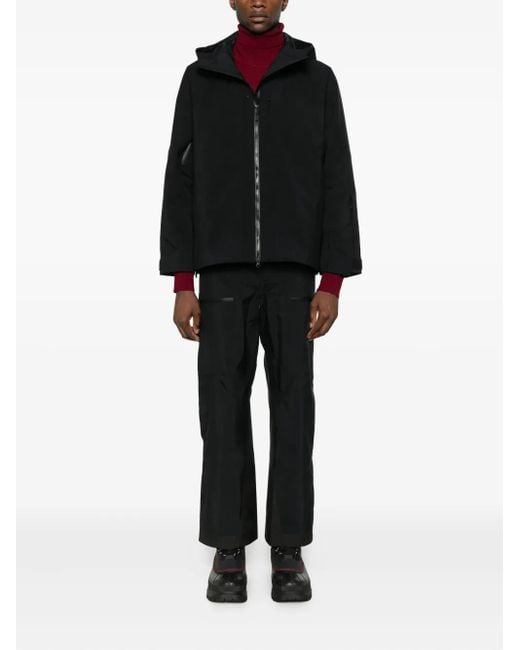 Goldwin Black Insulated Waterproof Ski Jacket for men