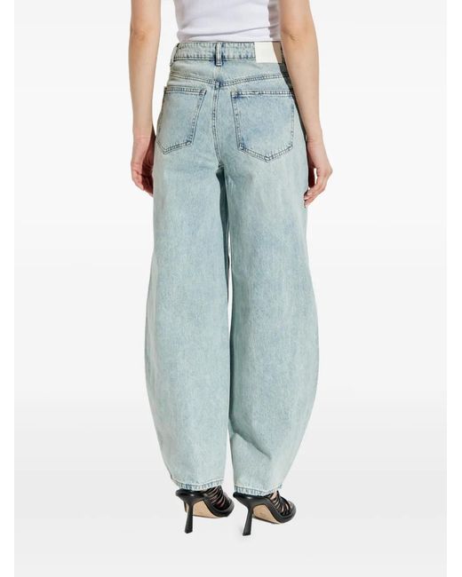 Gestuz Blue Jeans Mit Logo-Patch